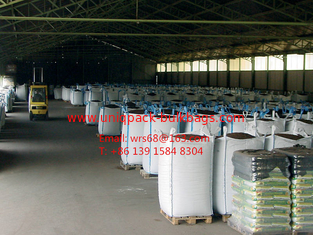 Κίνα μαζικές τσάντες καυσόξυλου/μεγάλες 1 τόνου σβόλων, τσάντα εμπορευματοκιβωτίων εξορυκτικής βιομηχανίας PP προμηθευτής