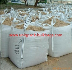 Κίνα έξοχες τσάντες σάκων ύφους του U υφάσματος PP για τη συσκευασία της άμμου βιομηχανίας 1 τόνου προμηθευτής